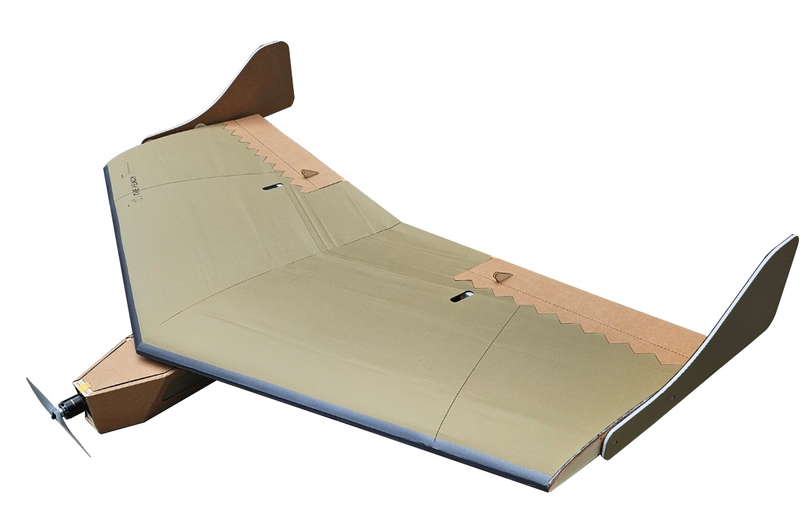 Papidrone-1800 / Defense Express / S.Korea Offers Cardboard Kamikaze Drones Potentially Cheaper Than FPV Copters