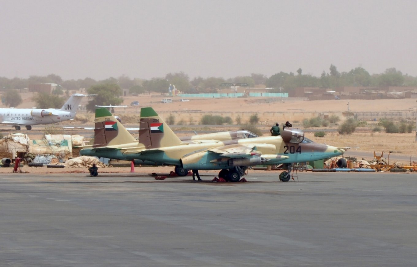 The Su-25 attack aircraft of the Sudanese Air Force Defense Express Sudan Intends to Buy russian Aircraft, Considers Barter Because of Limited Budget