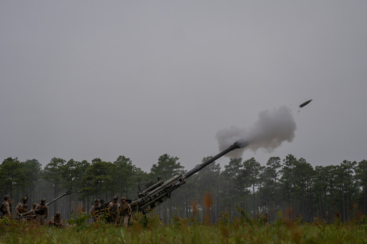 155 mm M777 howitzers, U.S. Marine Corps