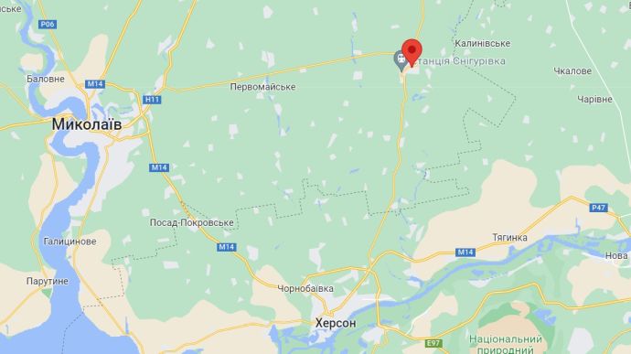 The Defense Intelligence of Ukraine, the russians have densely mined the area along the Kherson – Snihurivka highway, Defense Express