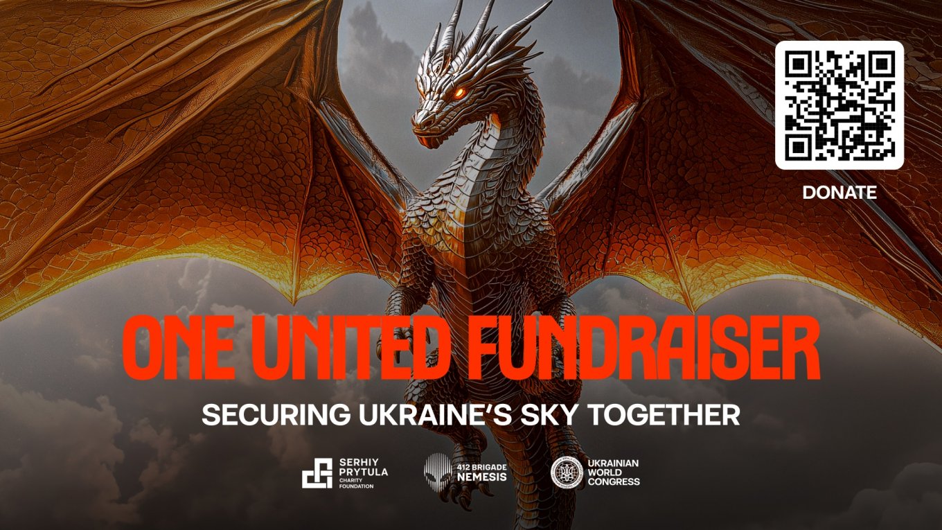the One United Fundraiser, organized by the Serhiy Prytula Charity Foundation to support interceptor drones