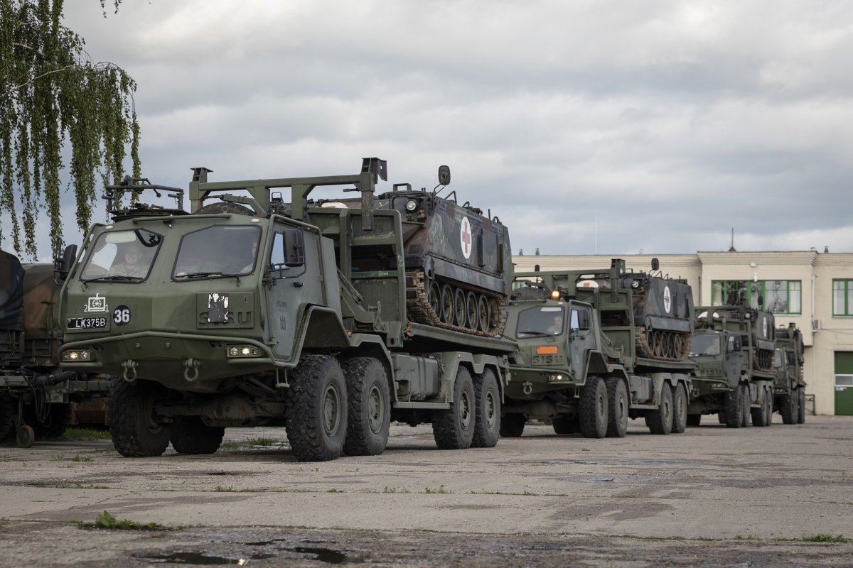 Lithuanian M113 tracked armored personnel carriers delivered to Ukraine