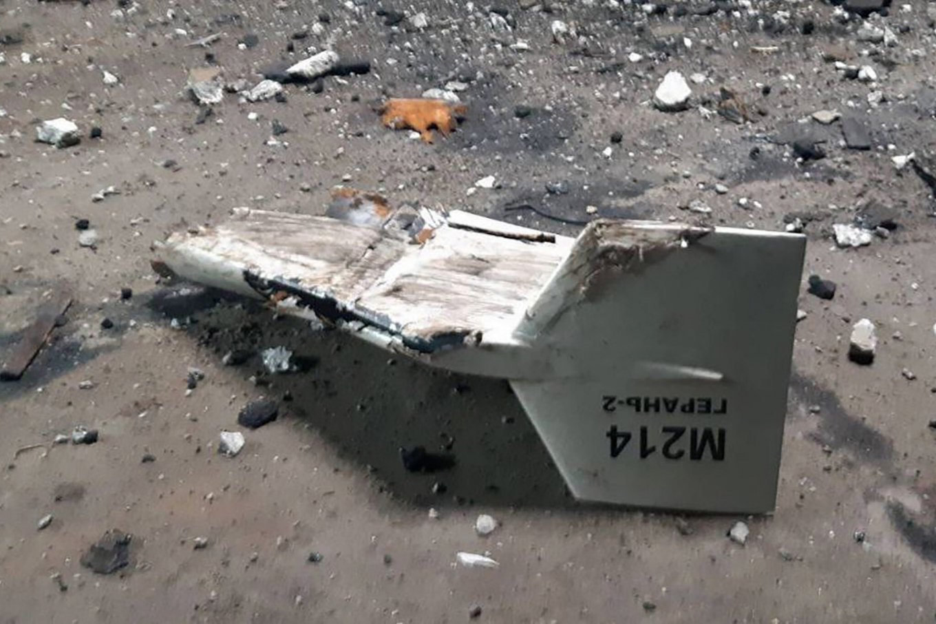 Photo for illustration / Iranian drone Shahed 136 (Geran-2) that was shot down by Ukrainian troops