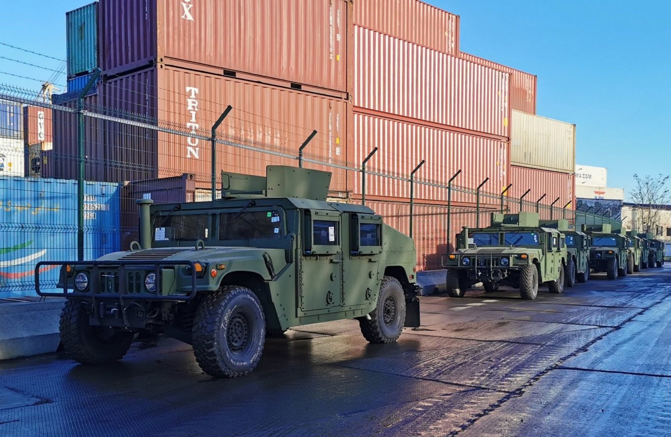 Ukraine, U.S. military aid, Humvees