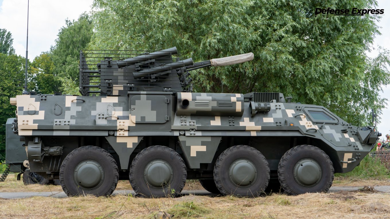 Ukraine-manufactured BTR-4 infantry fighting vehicle