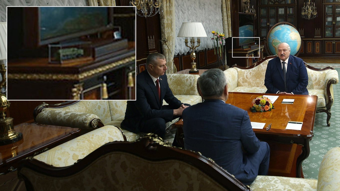 The Oreshnik missile model Defense Express Alexander Lukashenko Accidentally Leaks the Oreshnik Missile Data (Photos)