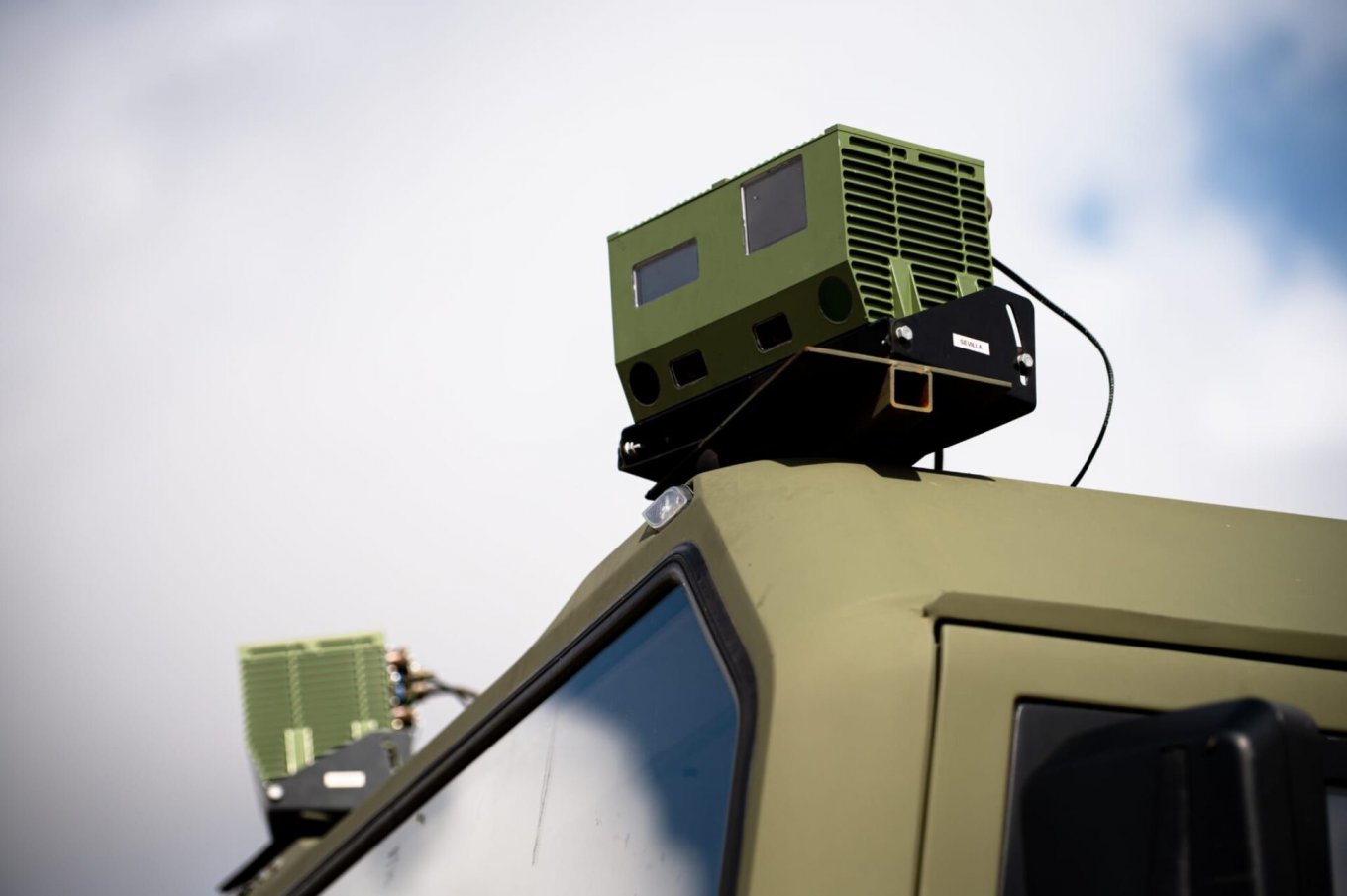 Sensors of the autonomous IVECO truck