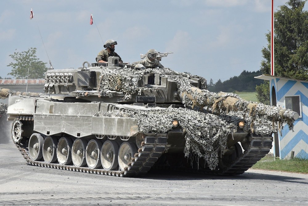 Leopard 2A4 of the Austrian forces