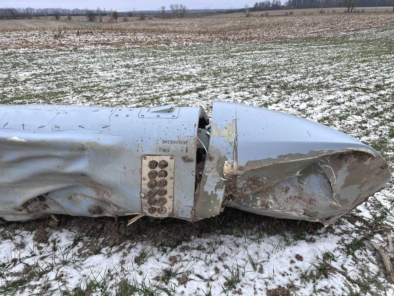 The nose part of the downed russian Kh-101 cruise missile, which may have contained a device for shooting false targets, January 2023, Since November 2022, the Russians Wanted to Defeat Ukrainian Air Defense with Izdelye 504AP Missiles But Failed, Defense Express