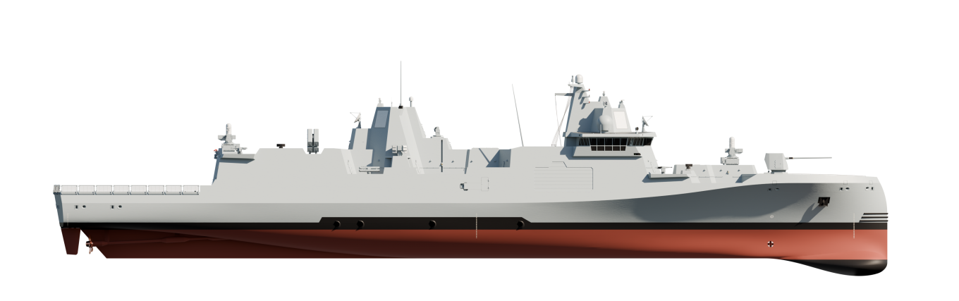 Rheinmetall Reveals GMF 140: A New Frigate Designed to Counter russian Zircon, Oniks, and Ballistic Missiles
