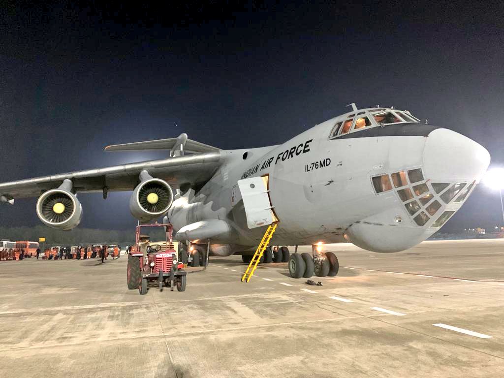 Indian Air Force Il-76