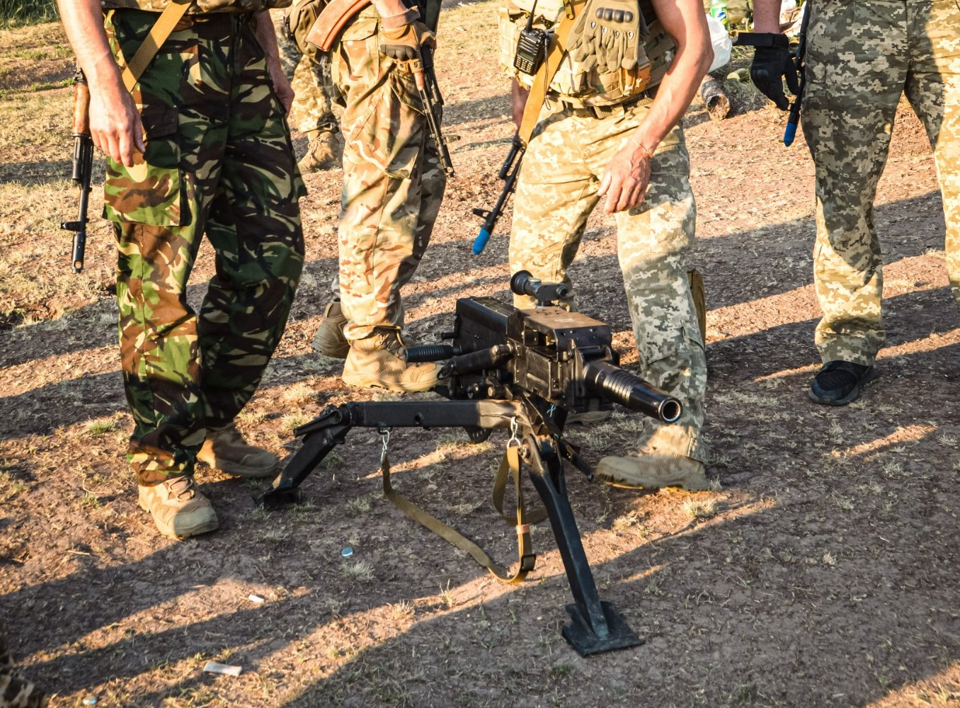 Ukrainian Territorial Defense Now Equipped With AGS-17 Automatic Grenade Launchers