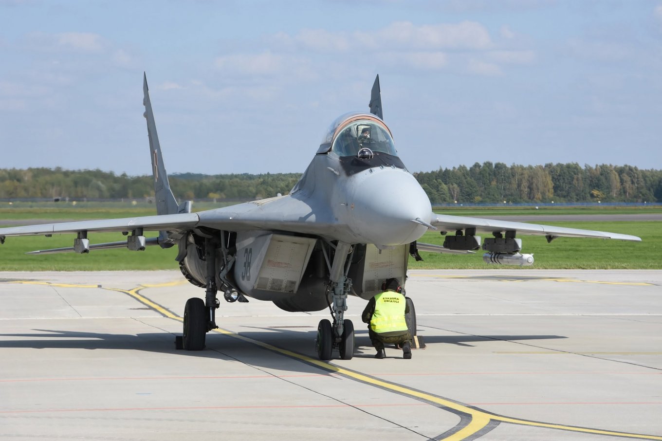 Polish Ministry of National Defense Admits That Operation of MiG-29s, Which They Want to Exchange for Ukrainian Drone Technology, Is Dangerous, MiG-29 fighter jet of the Polish Air Force