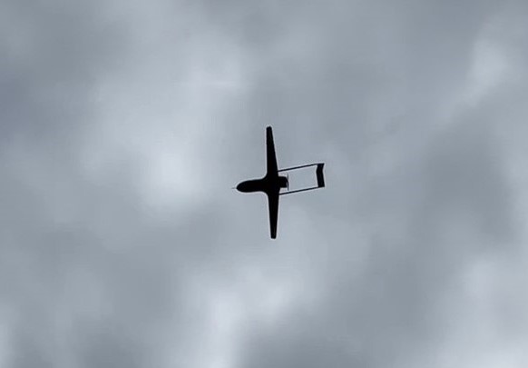 Liutyi UAV in the wheels-free version / Defense Express / FP-1 Deepstrike Drones Scale Up in Number and Break Through Moscow Defenses, Ukraine's Attack on Krasnozavodsk Shows