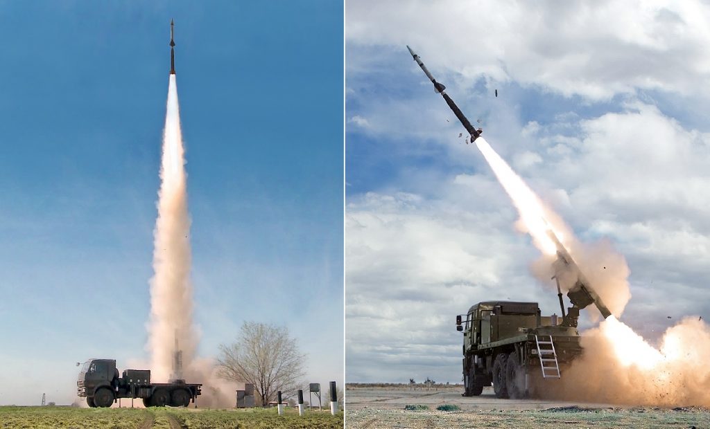 Test launches from the russian Hermes missile complex / Open source photo
