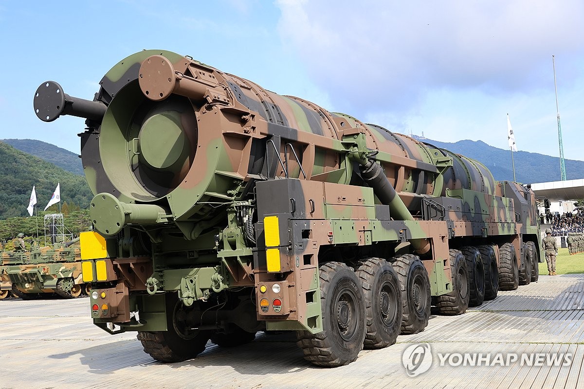 The Hyunmoo-5 short-range ballistic missile Defense Express South Korea Moves the Hyunmoo-5 Ballistic Missile into Mass Production, a Strategic Answer to North Korea's Nuclear Arsenal