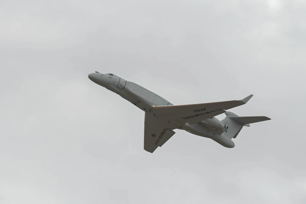 EA-37B electronic warfare aircraft