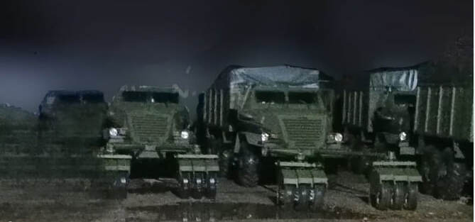 The Chekan armored vehicle with anti-mine trawls, January 2024 Defense Express russia’s Unconventional Tactics: Anti-Mine Trawls on Chekan Armored Vehicles Raise Questions