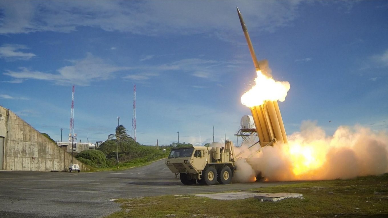 THAAD launcher