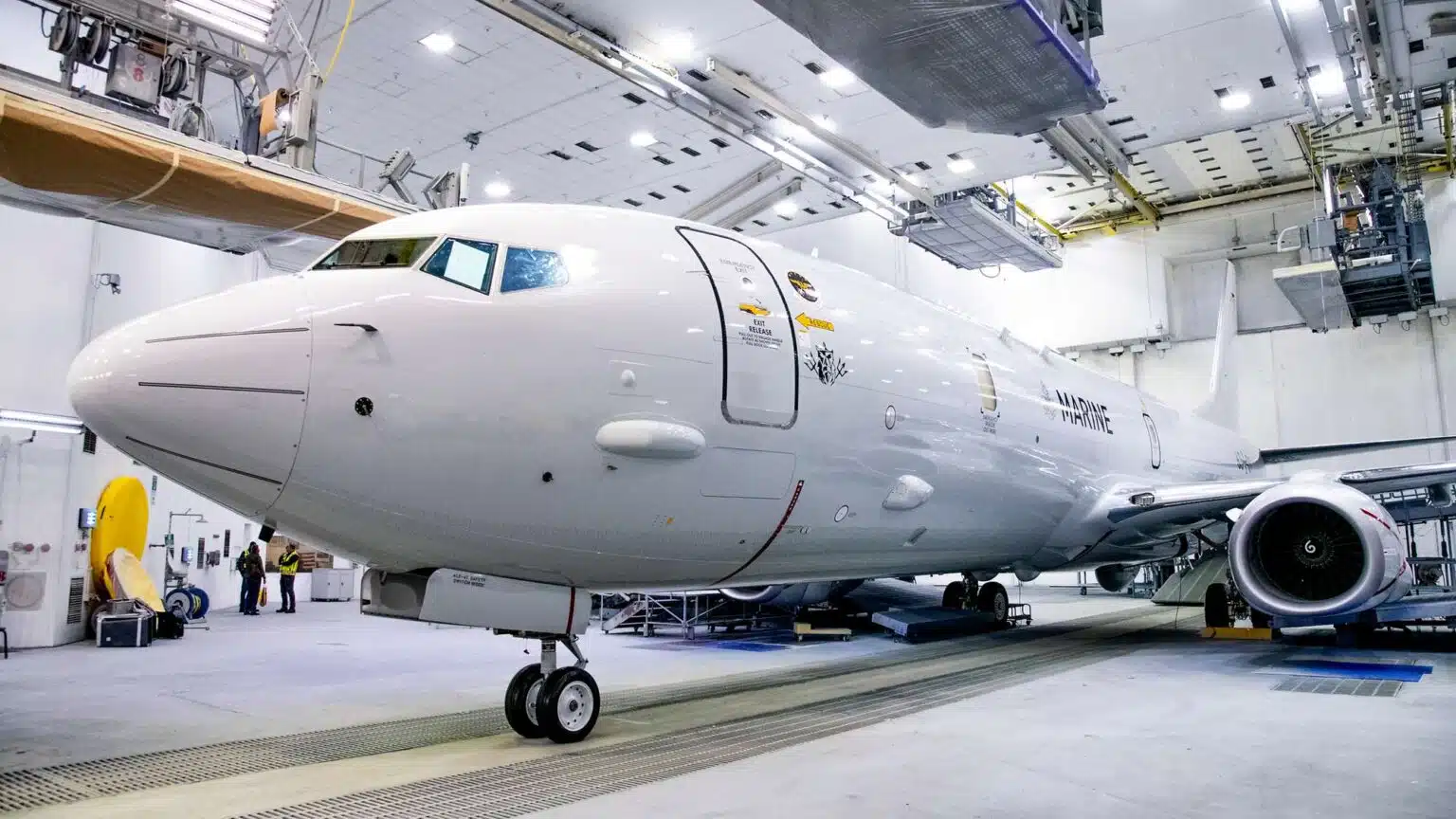 Germany’s first P-8A Poseidon taxiing out of the factory