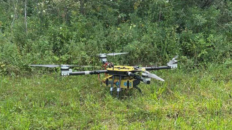 russia's new MiS-150 drone in the field