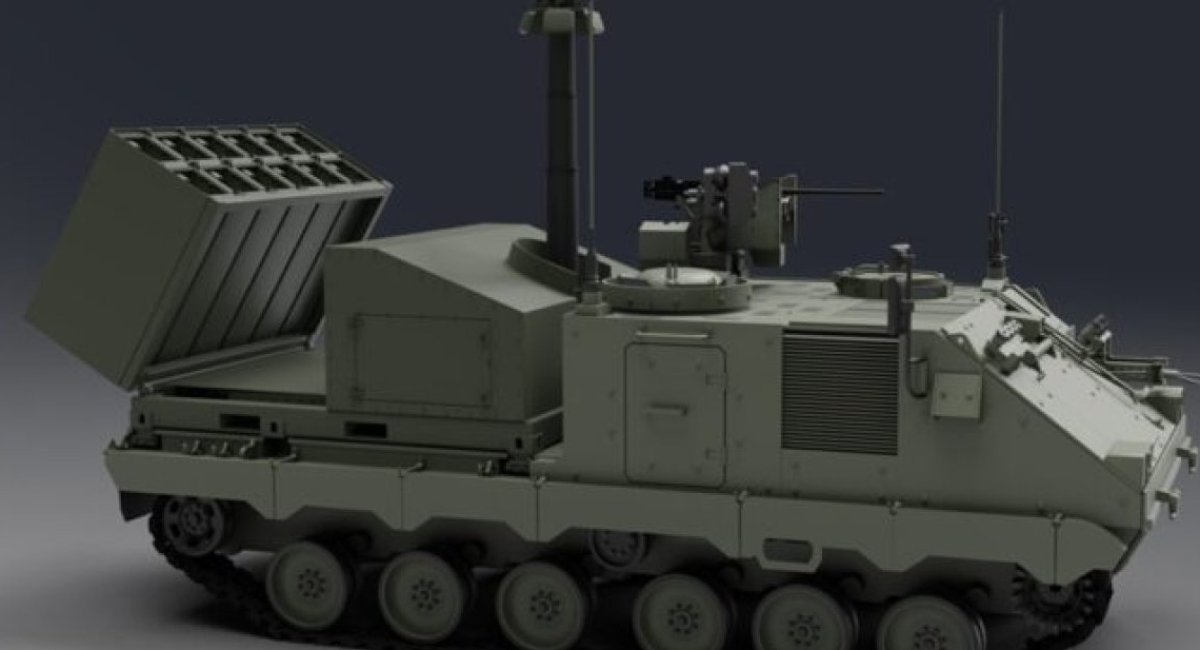White Spike launchers on ACSV G5 chassis as part of NOMADS air defense system / Image: Kongsberg