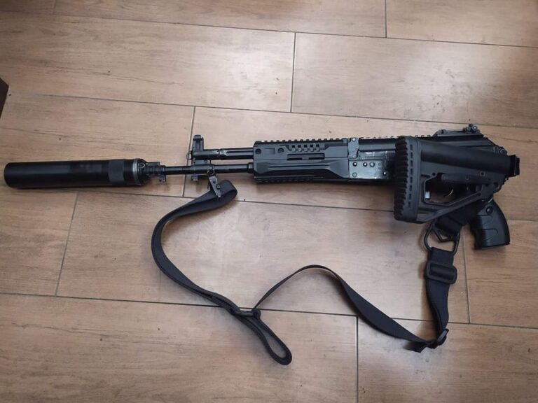 This adjusted AK-12 was taken as trophy by Ukrainian special unit military servicemen who eliminated a high-ranking russian mercenary from the "Wagner" PMC