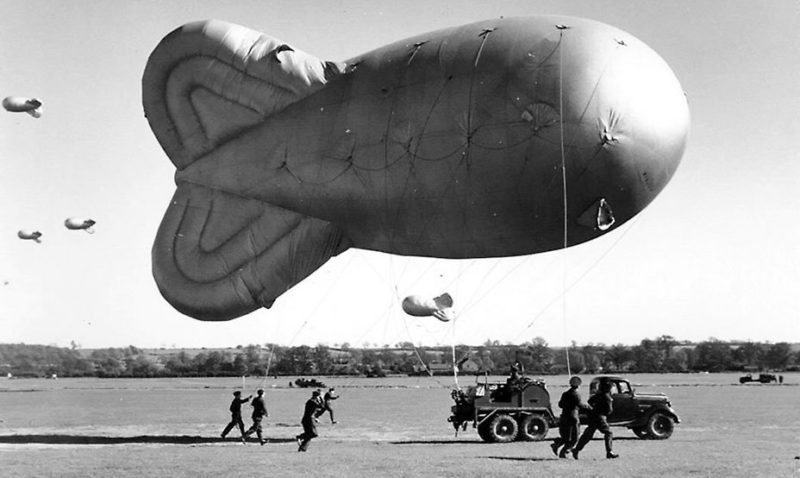 The aerostat launch by the Royal Air Force during the Second World War Defense Express Ukrainian Aerostat Perspective, Considering Great Britain Couldn’t Afford Such Campaign Now