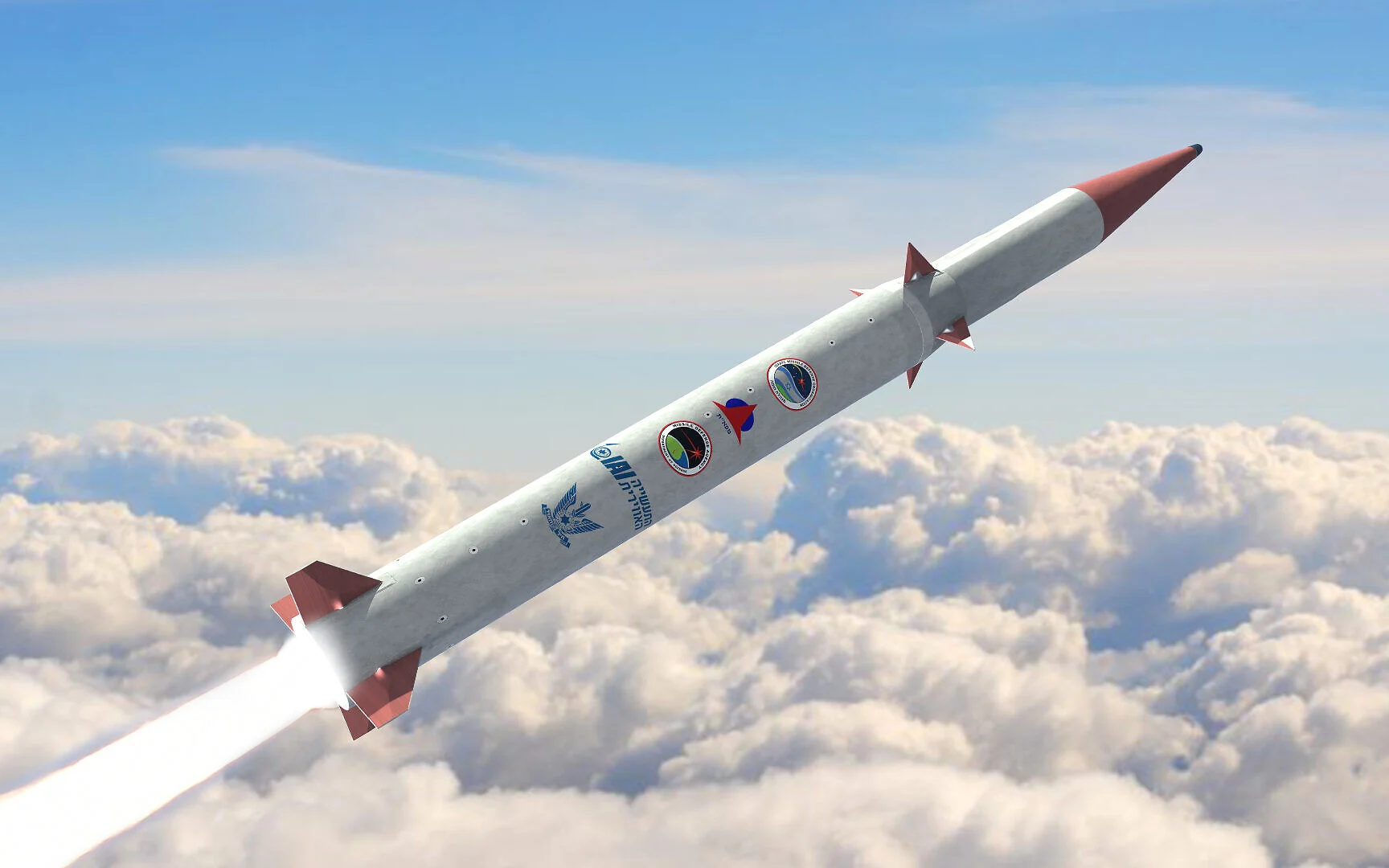 Arrow 4 interceptor missile