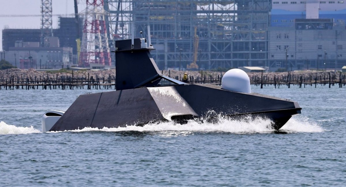 Taiwan’s first naval drone Endeavor Manta, March 2025