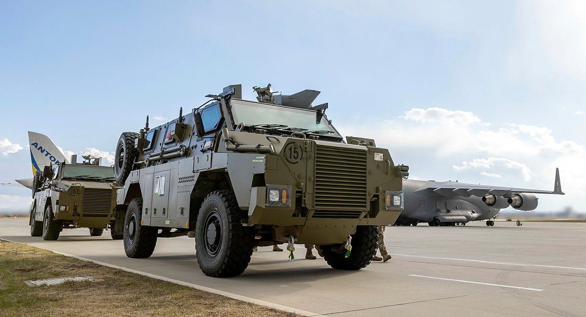 How Much Does MRAP Class Vehicle Cost Now - On the Example of the Australian Bushmaster, Unloading of Bushmaster armored vehicles and other equipment for the Armed Forces of Ukraine, Defense Express