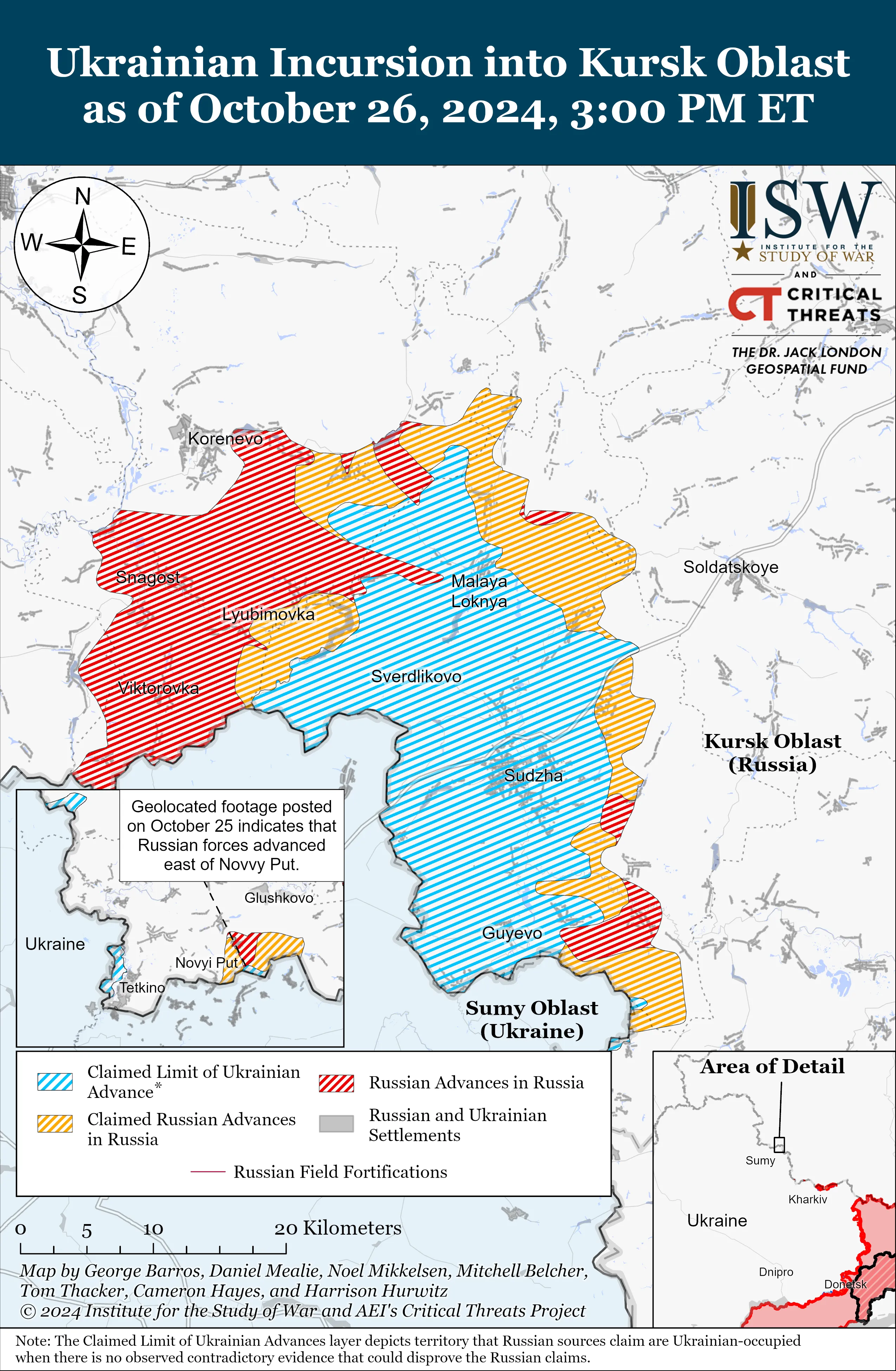 ISW Reports Intensified Ukrainian Assault near Kursk: russia May Seek North Korean Troop Support in Response, Defense Express