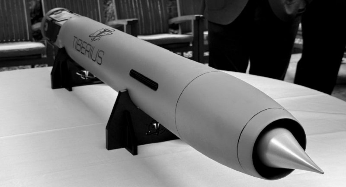 TRBM 155HG SCEPTRE jet-powered 155 mm artillery shell