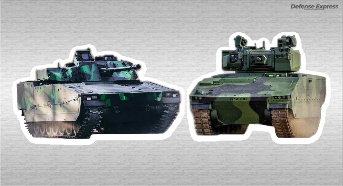 Combat Vehicle 90 (CV90) and ASCOD infantry fighting vehicles, Defense Express