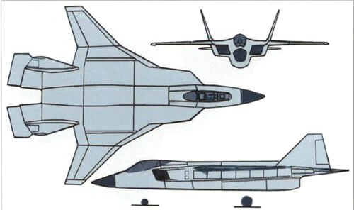 russian vertical takeoff and landing aircraft project rendition / Defense Express / russia Wants to Dust Off and Revive the Yak-141 VTOL Aircraft Project, Terminated in 1992