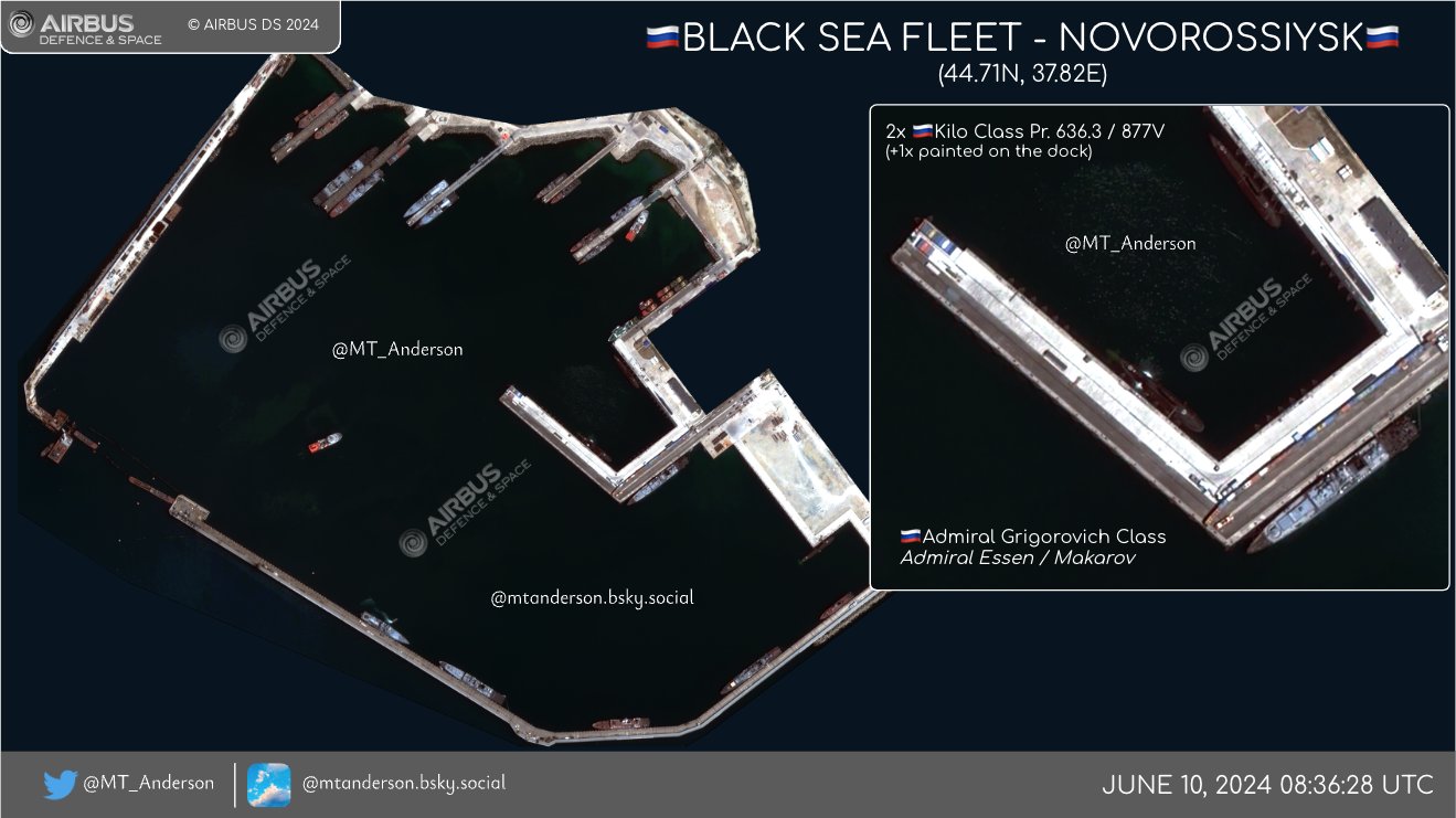 Satellite Images Reveal Russian Naval Strategy: 3 Corvettes and 3 Landing Ships