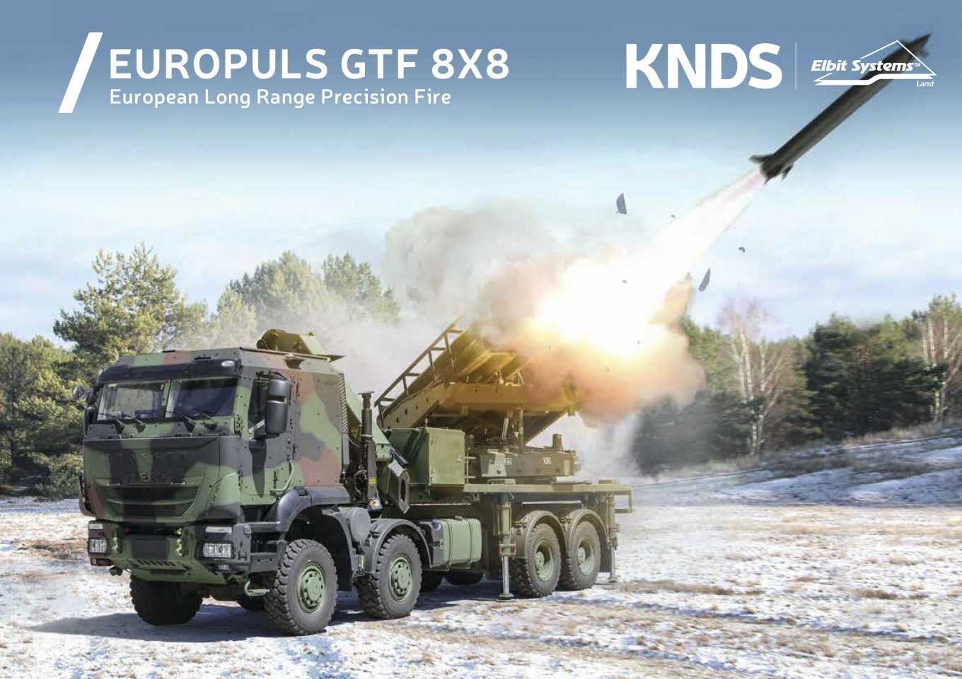 Bundeswehr's new rocket artillery system EuroPuls GTF 8X8, soon to be adopted / Defense Express / Rheinmetall Aims to Make Engines For 2,000-km Missiles and Launch a Satellite Plant
