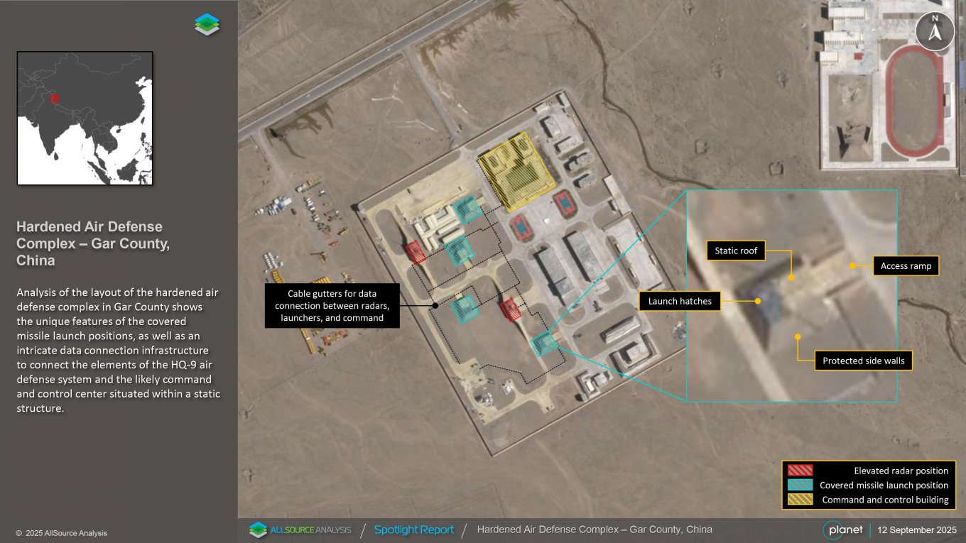 China Hides Air Defense Systems in Concrete Bunkers with Sliding Roofs to Counter U.S. Barracuda Missiles, Defense Express