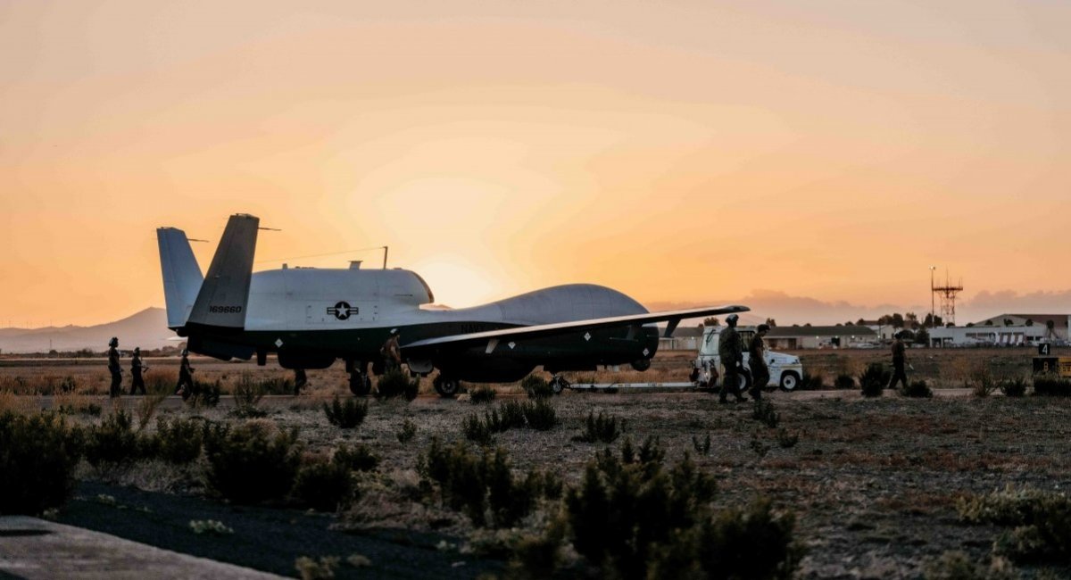 Strategic reconnaissance drone MQ-4C Triton / Photo credit: Department of War