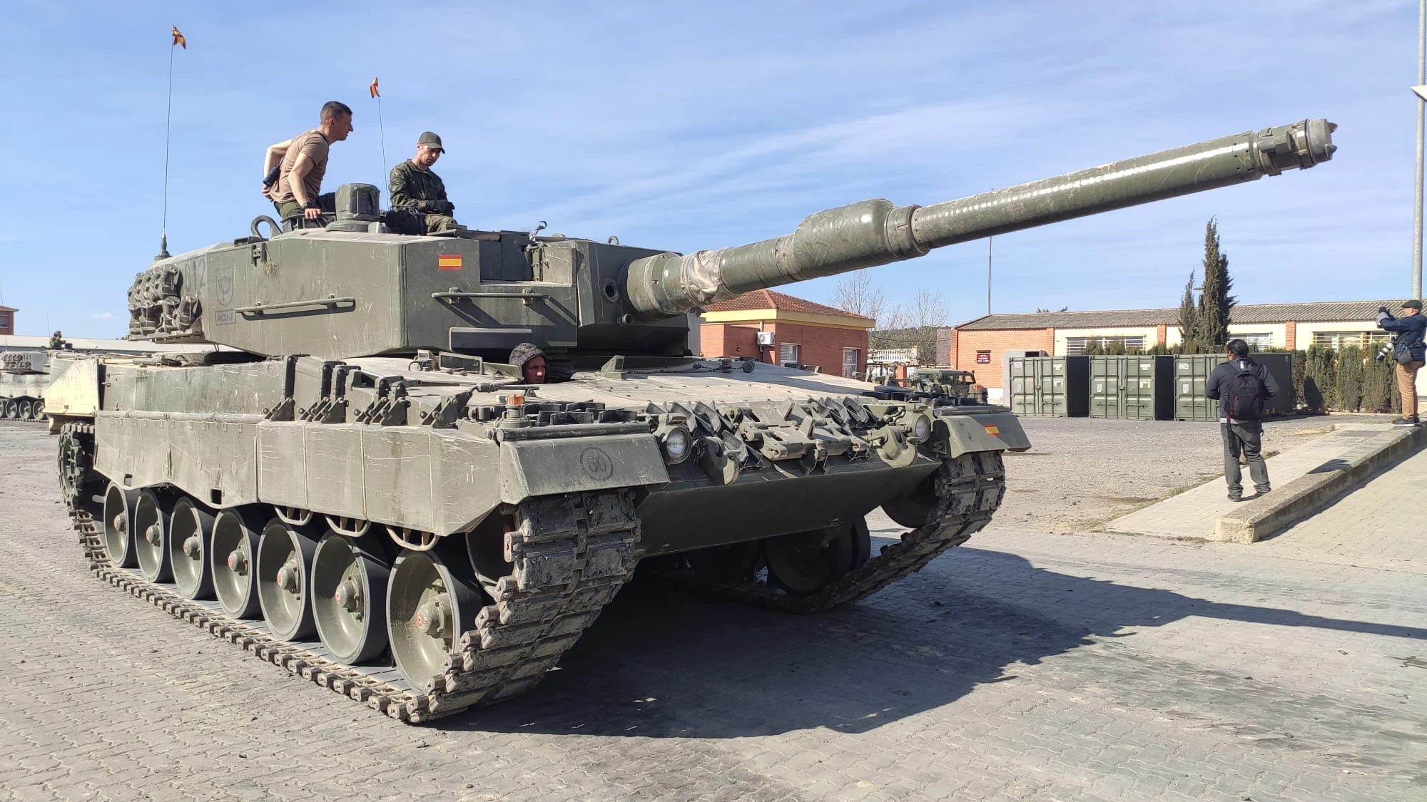 Leopard 2A4 of the Spanish Land Forces