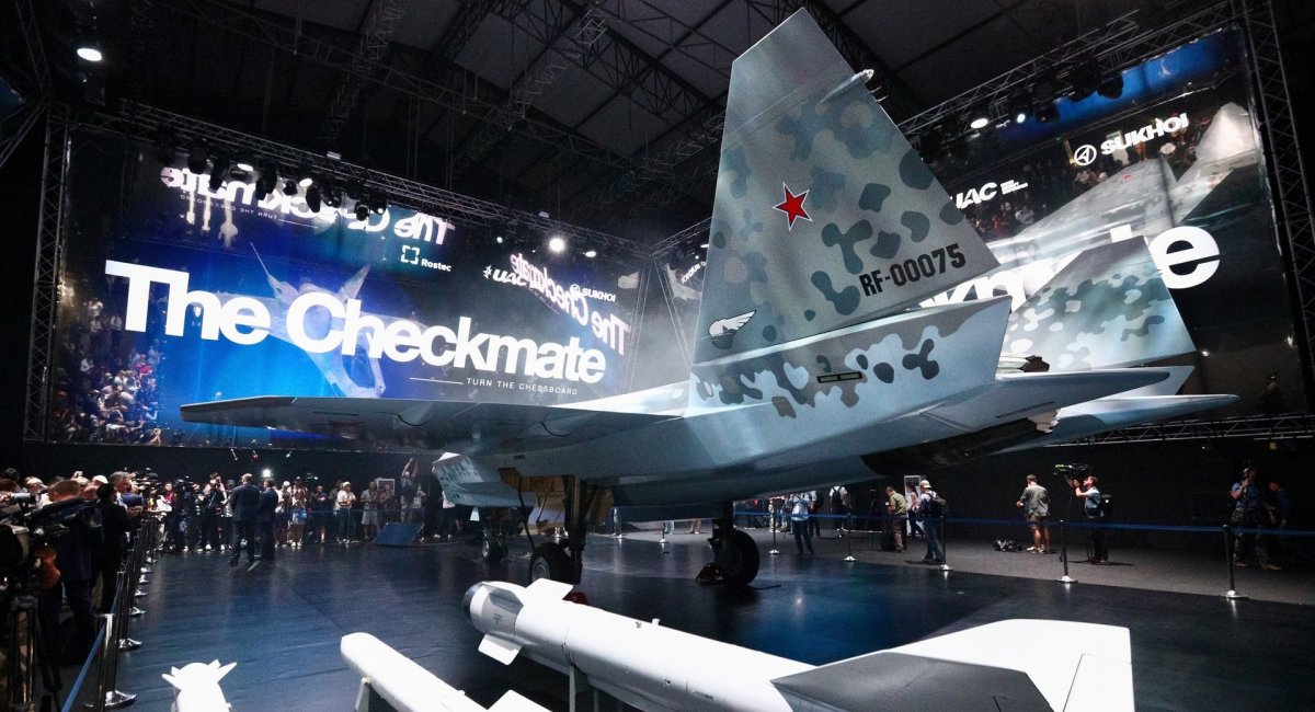 Four Years After Unveiling, russians Set First Flight for Su-75 Checkmate, Defense Express
