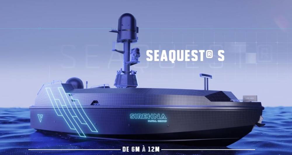 Seaquest S naval drone / Defense Express / French Company Creates Seaquest S, A Project Inspired By Ukraine's Sea Drones