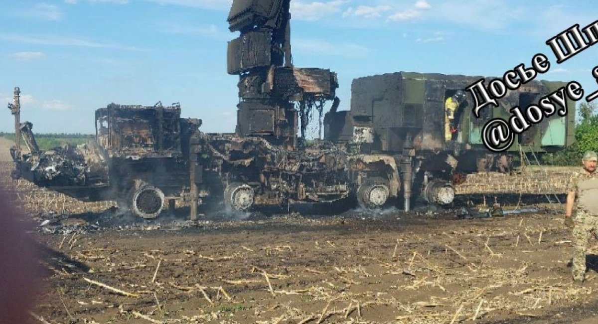 Destroyed russian S-400 SAM System, Defense Express