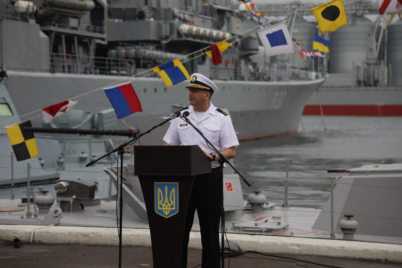 Ukrainian Navy Commander, Olexiy Neizhpapa, Defense Express