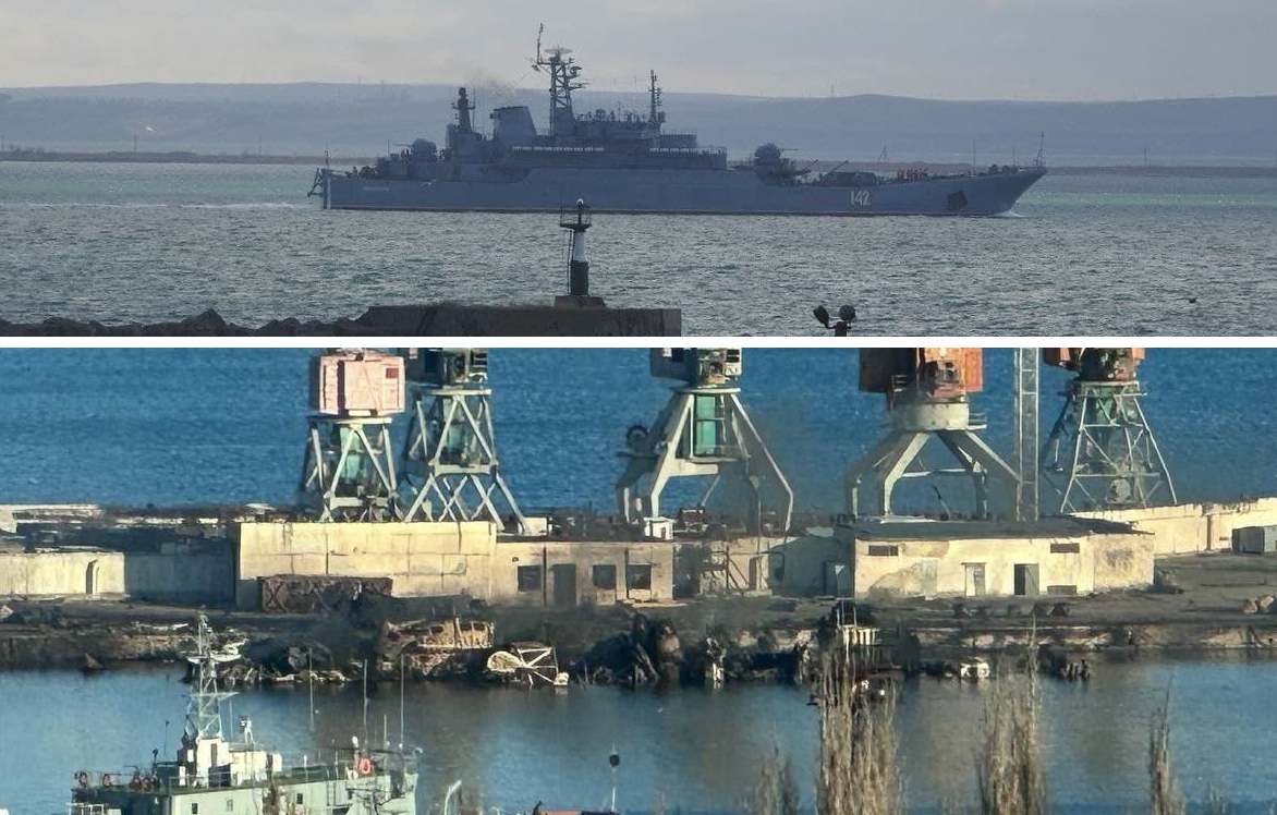 Novocherkassk landing ship: before and after