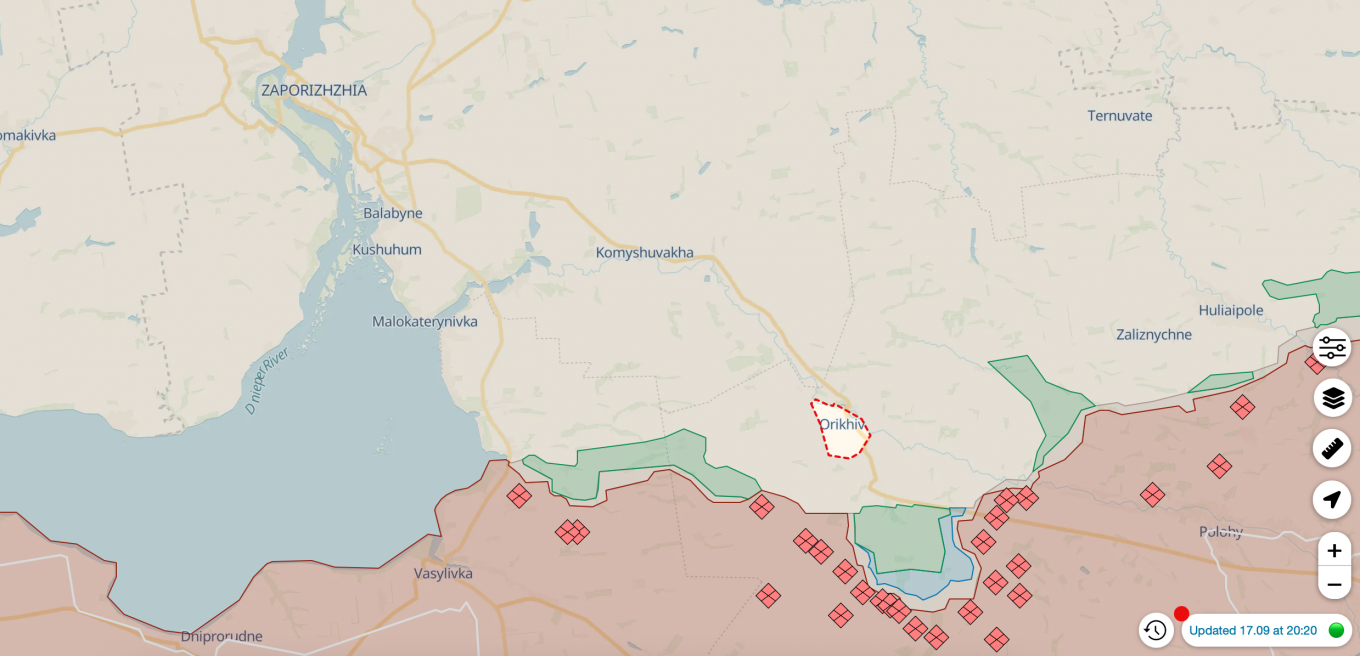 Orikhiv, Zaporizhzhia region Defense Express The UK Defense Intelligence: russia Reinforced 58th Combined Arms Army with 10,000 Elite Paratroopers