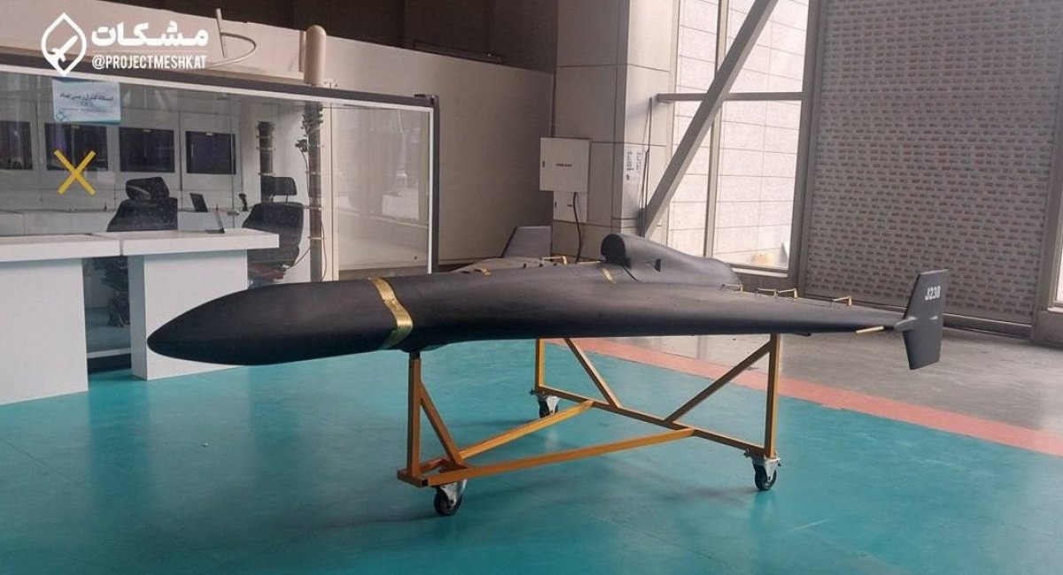 iranian jet-powered Shahed-238 drone that became impetus for jet Geran family appearance in russia / Open source photo