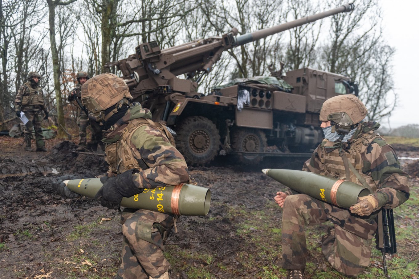 French Decided That Distributing 16 CAESAR Self-propelled Guns Across More Units Would Make it Harder for russian Drones Hit Them, CAESAR self-propelled gun