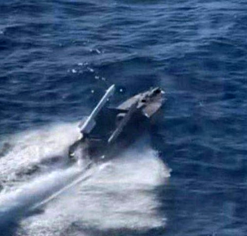 Magura V5 armed with R-73 missiles during a combat mission / Defense Express / This Issue May Happen When Magura V7 Fires AIM-9 Missiles