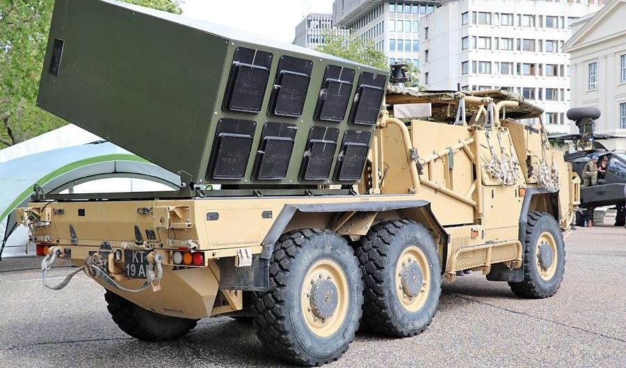 The Wolfram mobile launcher for the Brimstone guided missiles, Defense Express